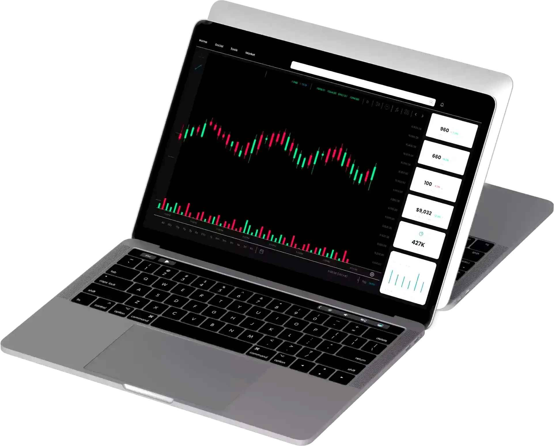 BrynVex platform desktop view